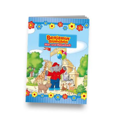 Mal- und Rätselheft – Benjamin Blümchen